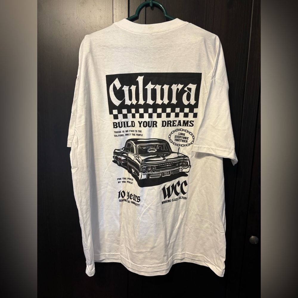 Working Class Cultura Build Your Dreams Tshirt